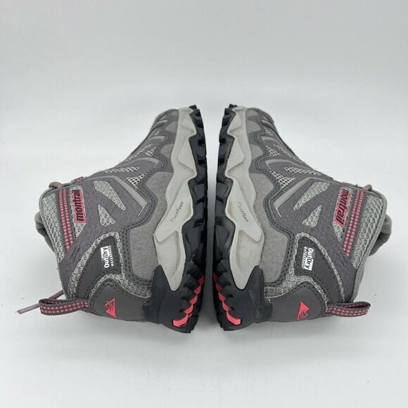 Montrail Fluid Guide Out Dry Waterproof Grey Red Women Boots GL2218-060 Size 7 - Picture 7 of 12